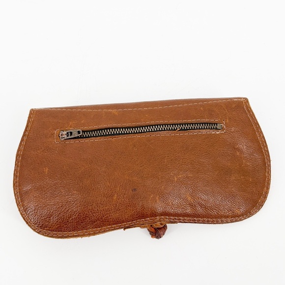 Ashley Watson Recycled Leather Brown Leather Wallet Vancouver Canada Brown - Picture 2 of 11